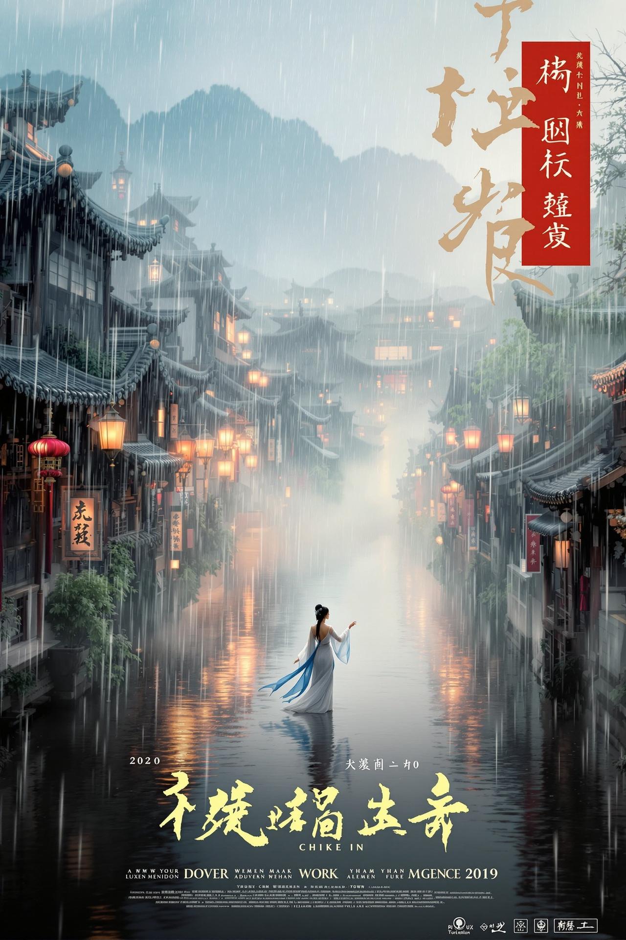 烟雨江南海报